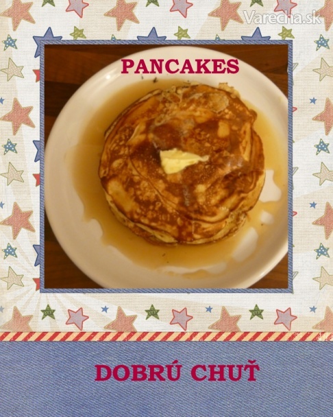 Pancakes americké palacinky (fotorecept)