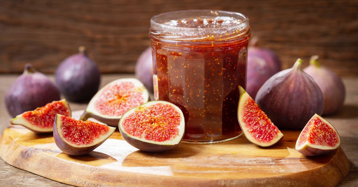 Figový džem s medom a pomarančom recept 30min.