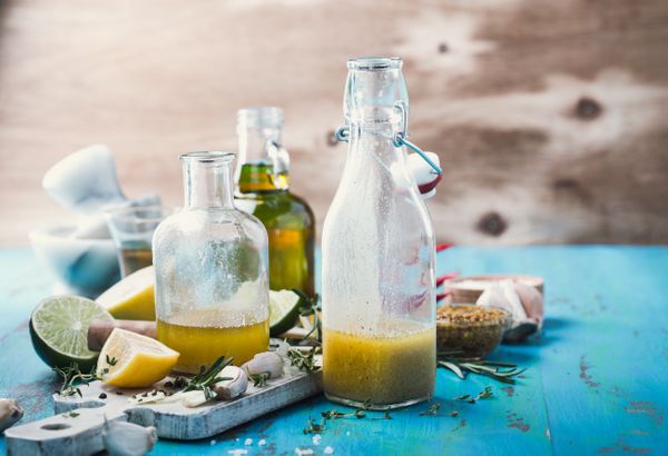 Cesnakovo-citrónový olej