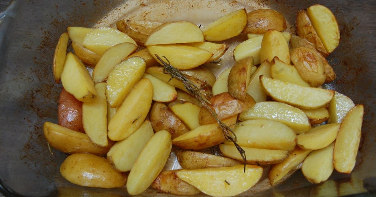 Grilované zemiaky na víne s vôňou timiánu, fotogaléria 5 ...
