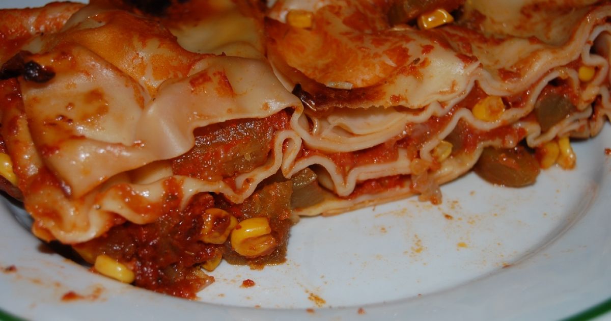Cuketové lasagne bez mäsa, fotogaléria 1 / 10.