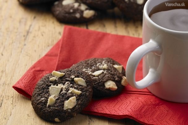 Čokoládové cookies s perličkami recept
