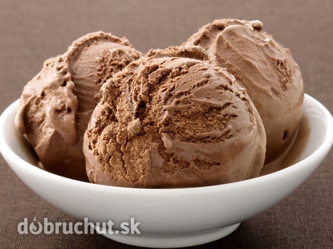Kakaová domáca zmrzlina