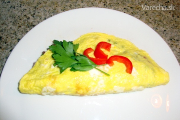 Omeleta s voňavou náplňou (fotorecept) recept