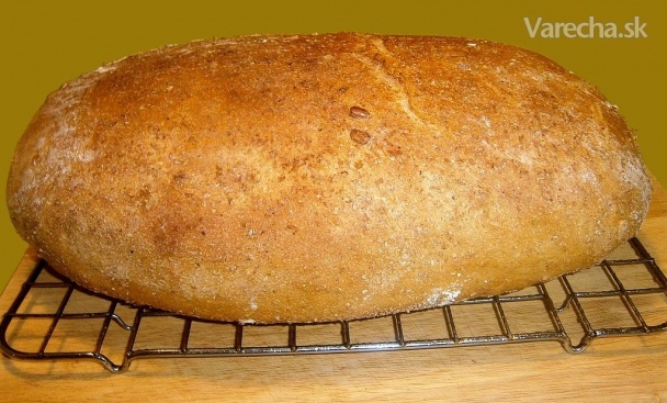 Zemiakový chlieb so starým cestom (fotorecept) recept
