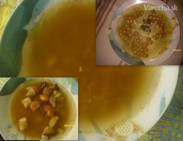 Cesnaková polievka ktorá zohreje (fotorecept) recept