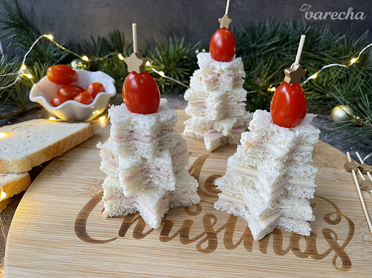 Vianočné stromčeky z toastového chleba (fotorecept) recept ...