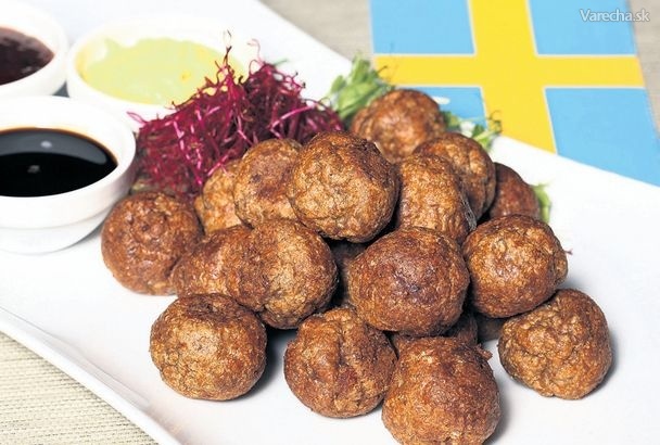 Švédske kőttbullar (mäsové guľôčky) recept