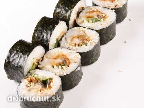 Sushi s údeným lososom