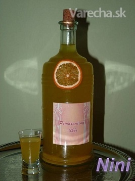 Pomarančový likér I. (fotorecept) recept