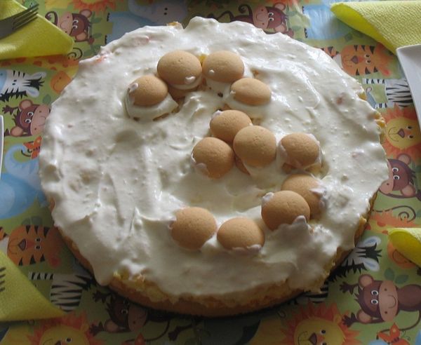 Mandarínkovo-tvarohová torta