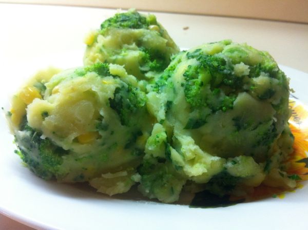 Zemiakovo-brokolicové pyré
