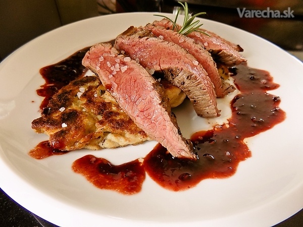 Flank steak na rozmaríne s chilli a omáčkou (fotorecept) recept ...