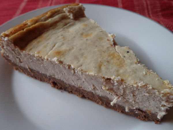 Gaštanový cheesecake, FOTORECEPT