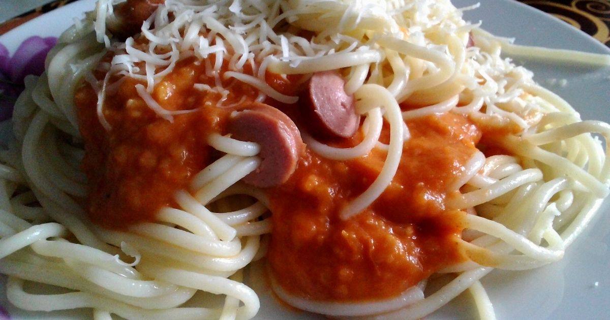 Fotorecept: Špagety pre deti, fotogaléria 1 / 4.