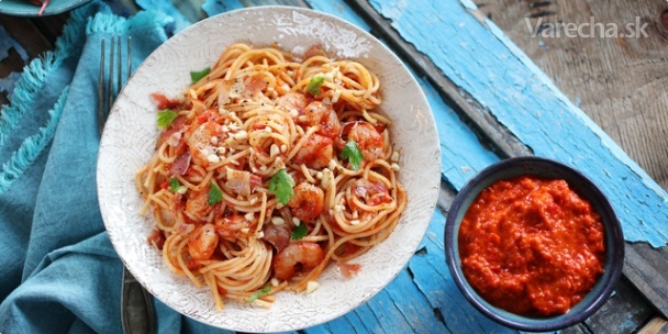 Pikantné špagety recept