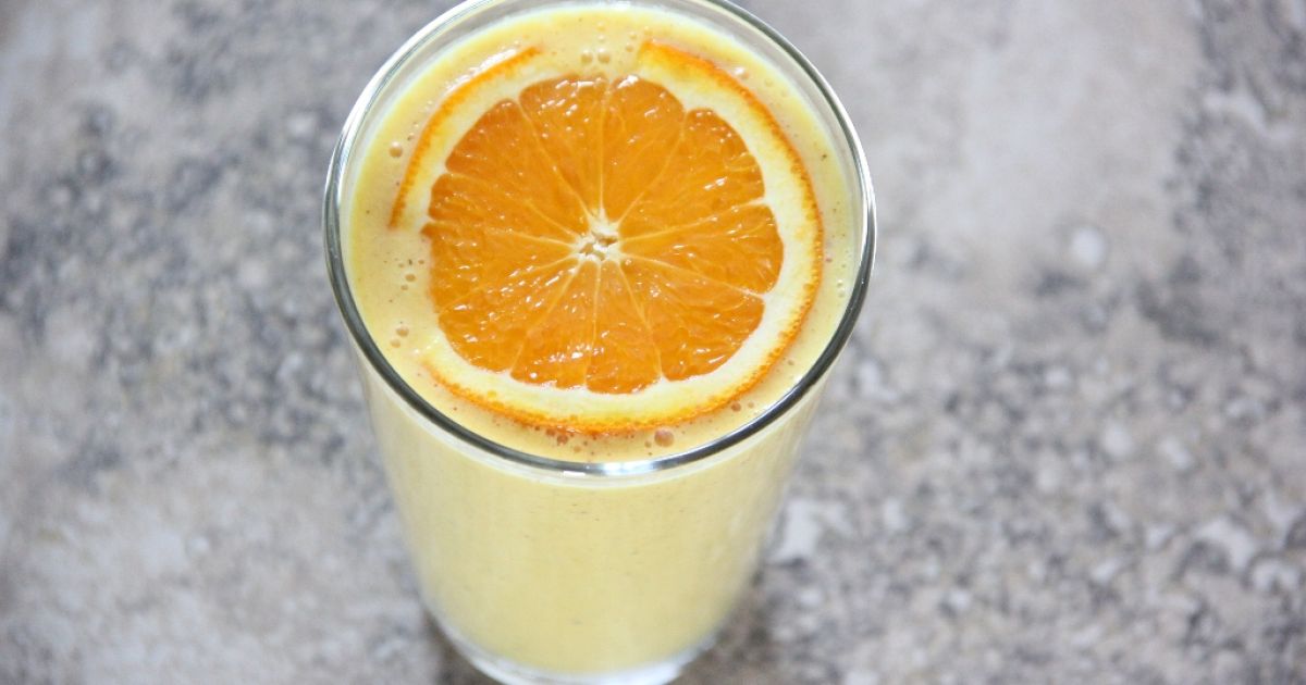 Slnečný smoothie s mangom a pomarančom, fotogaléria 1 / 1.