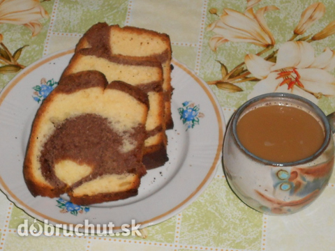 Fotorecept: Dvojfarebný koláč
