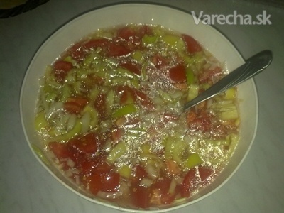 Zeleninový šalát (fotopostup) recept