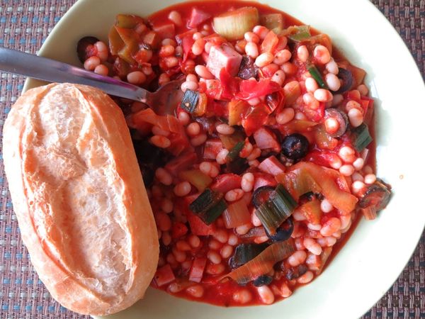 FOTORECEPT: Hustý fazuľovo-paradajkový prívarok
