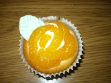 Mandarinkové košíčky cupcakes