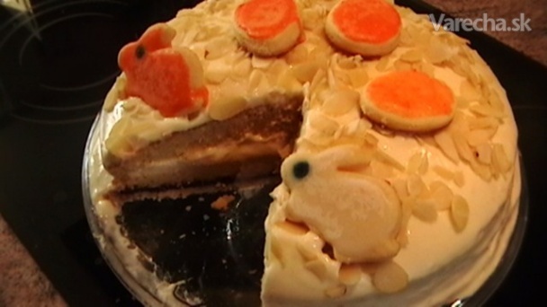 Zázvorová torta s mandľovým krémom (fotorecept) recept