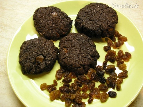 Čokoládové sušienky s čokoládovými kúskami recept