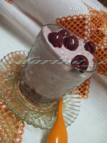 Tvarohovo-pudingový pohár s ovocím recept