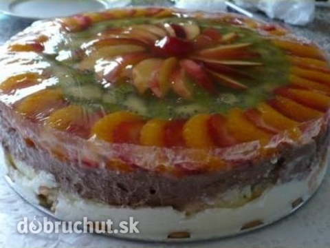 Želatínovo-ovocná torta