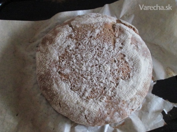 Kváskový pšenično-ražný chlieb (fotorecept) recept