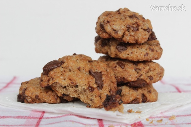 Cookies s kúskami čokolády (fotorecept) recept