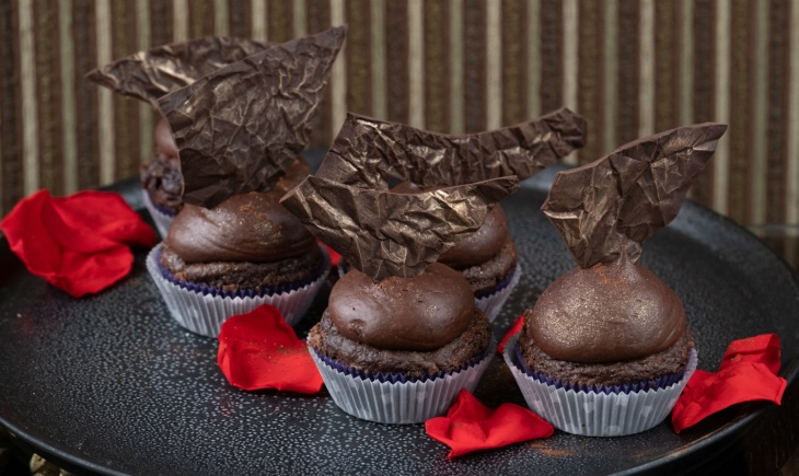 Čokoládové cupcakes s parížskym krémom (fotorecept) recept ...