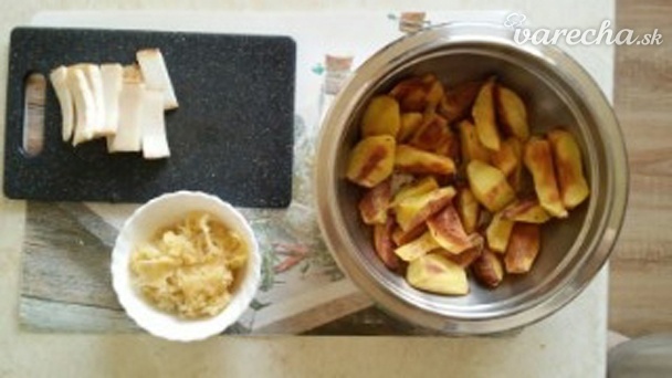 Pliešovskie pečenie krumplíke (fotorecept) recept