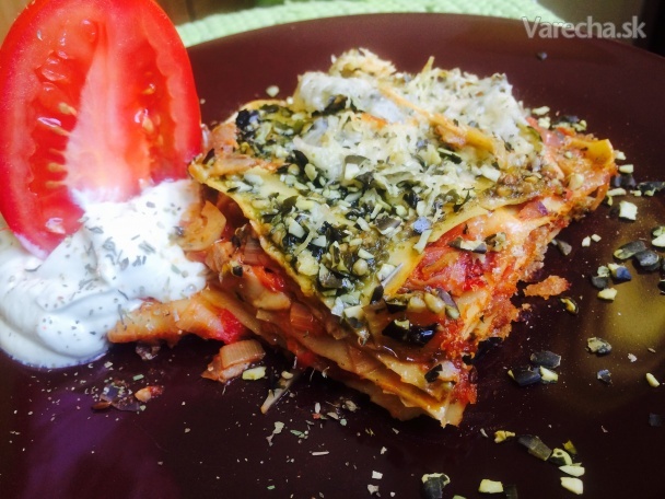 Zeleninové lasagne s citrónovým dipom (fotorecept) recept ...