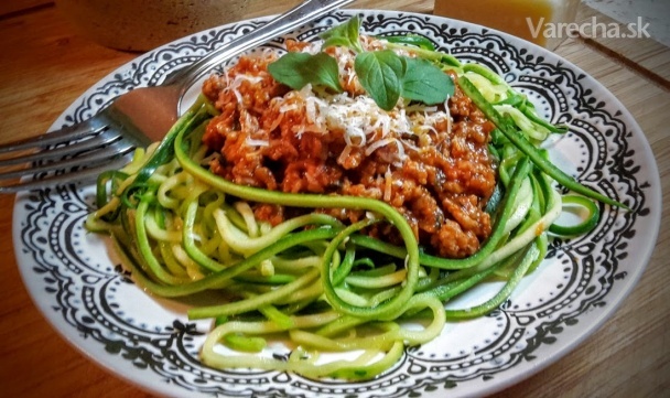 Cuketové špagety (fotorecept) recept