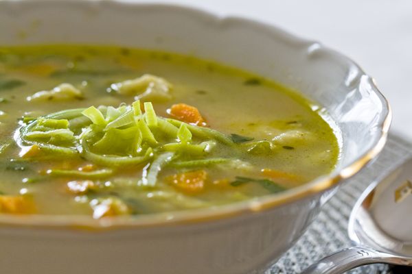 Zeleninová polievka na zohriatie