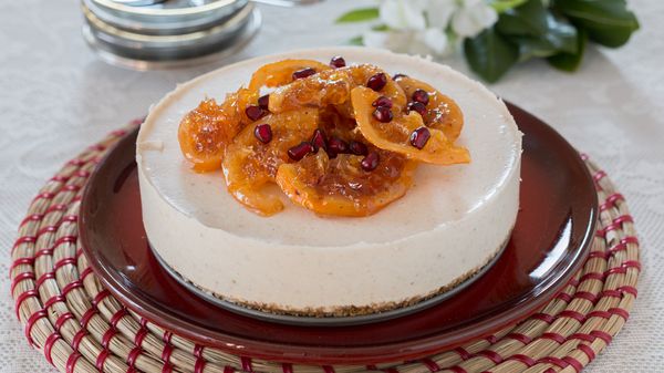 Pomarančovo-kokosový tvarohový koláč
