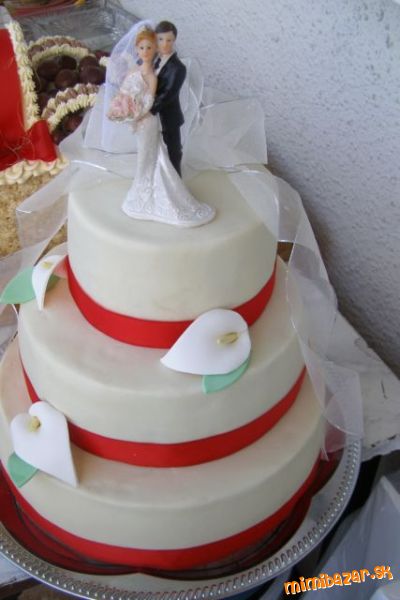 prvý pokus svadobnej torty