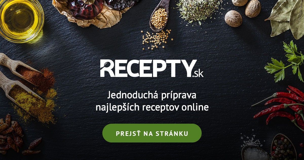 Jednoduchá príprava najlepších receptov online Recepty.sk