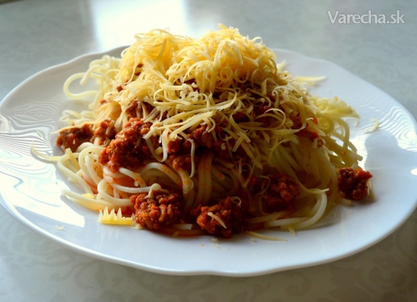 Falošné bolonské špagety Recept