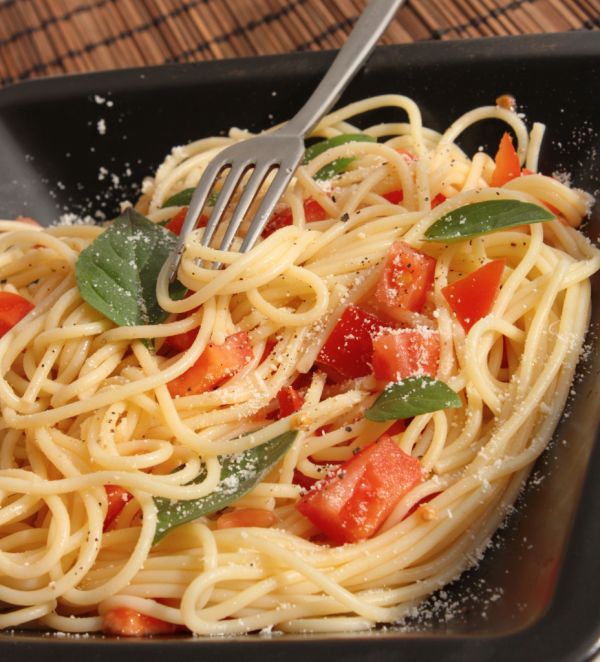 Špagety s paradajkami