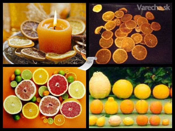 Sušené citrusy