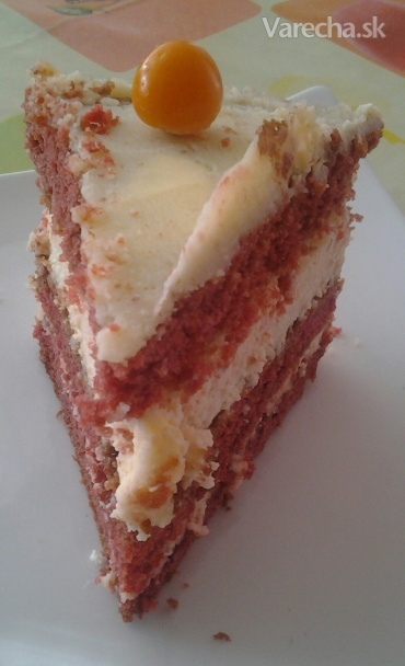 Red velvet cheesecake (fotorecept) recept