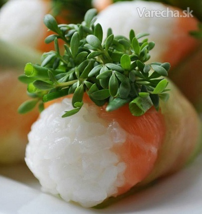 Jarné temari sushi recept