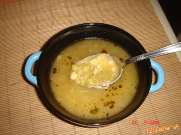 Rýchla cesnaková polievka