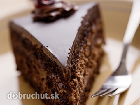 Čokoládová torta s čokoládovou plnkou