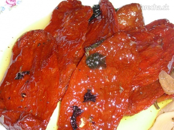 Sušené paradajky v oleji recept