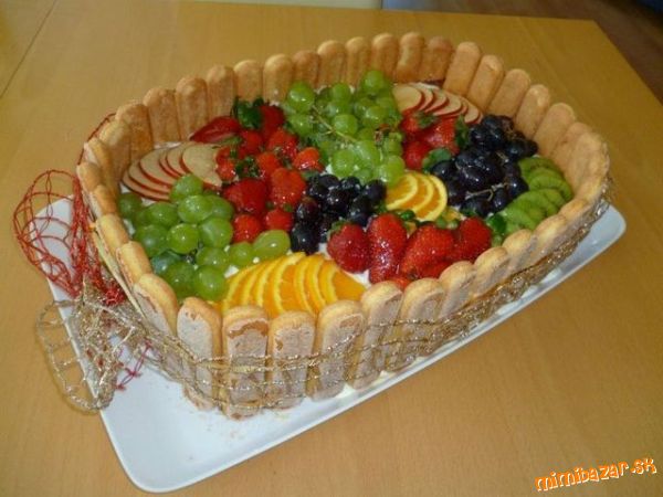 Svieža ovocná torta