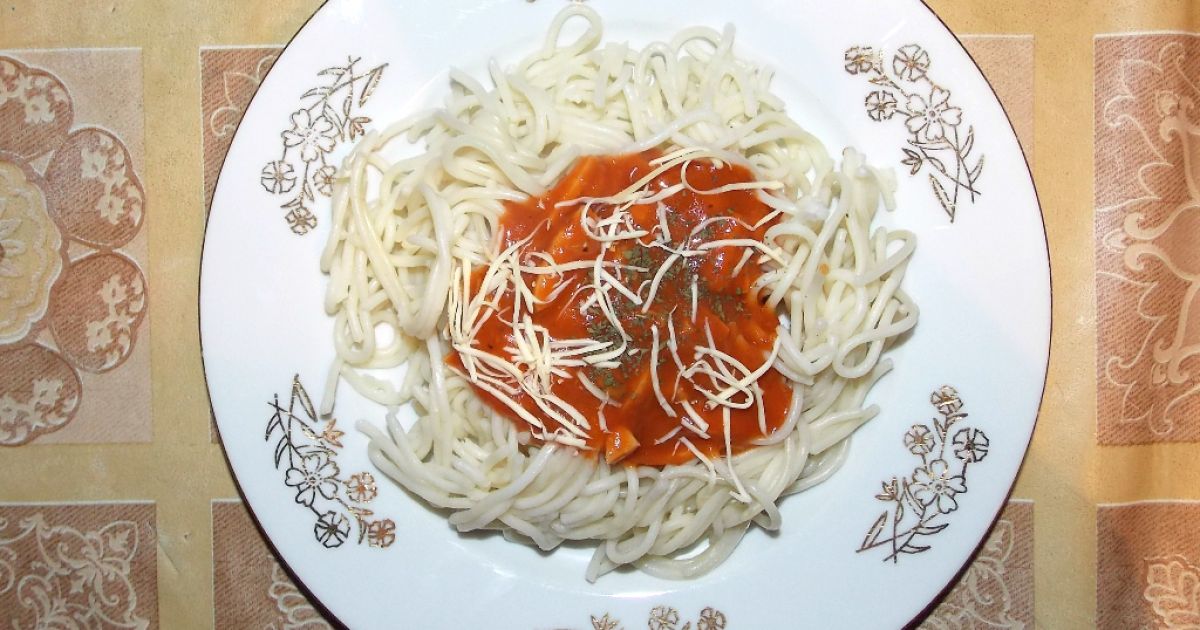 Špagety s morca dellou, fotogaléria 1 / 1.