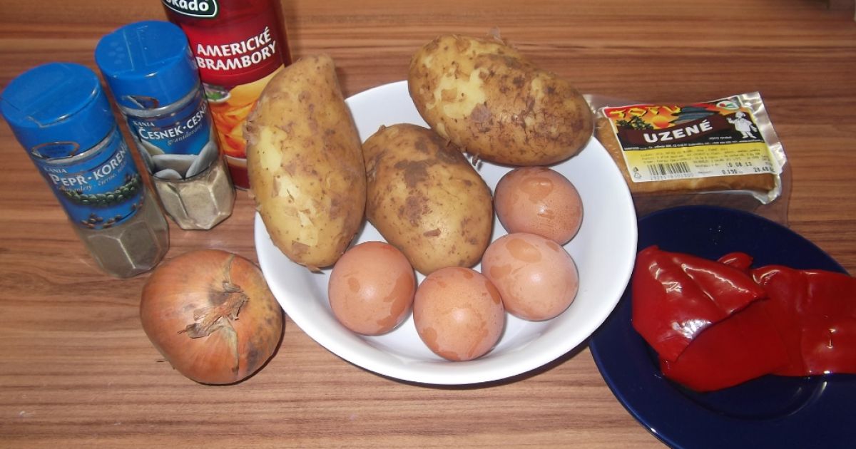 Zemiakovo-vajíčková omeleta, fotogaléria 2 / 10.